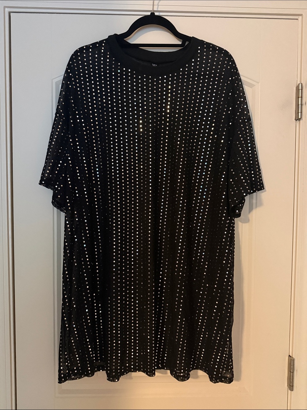 Sparkly See Through Blouse